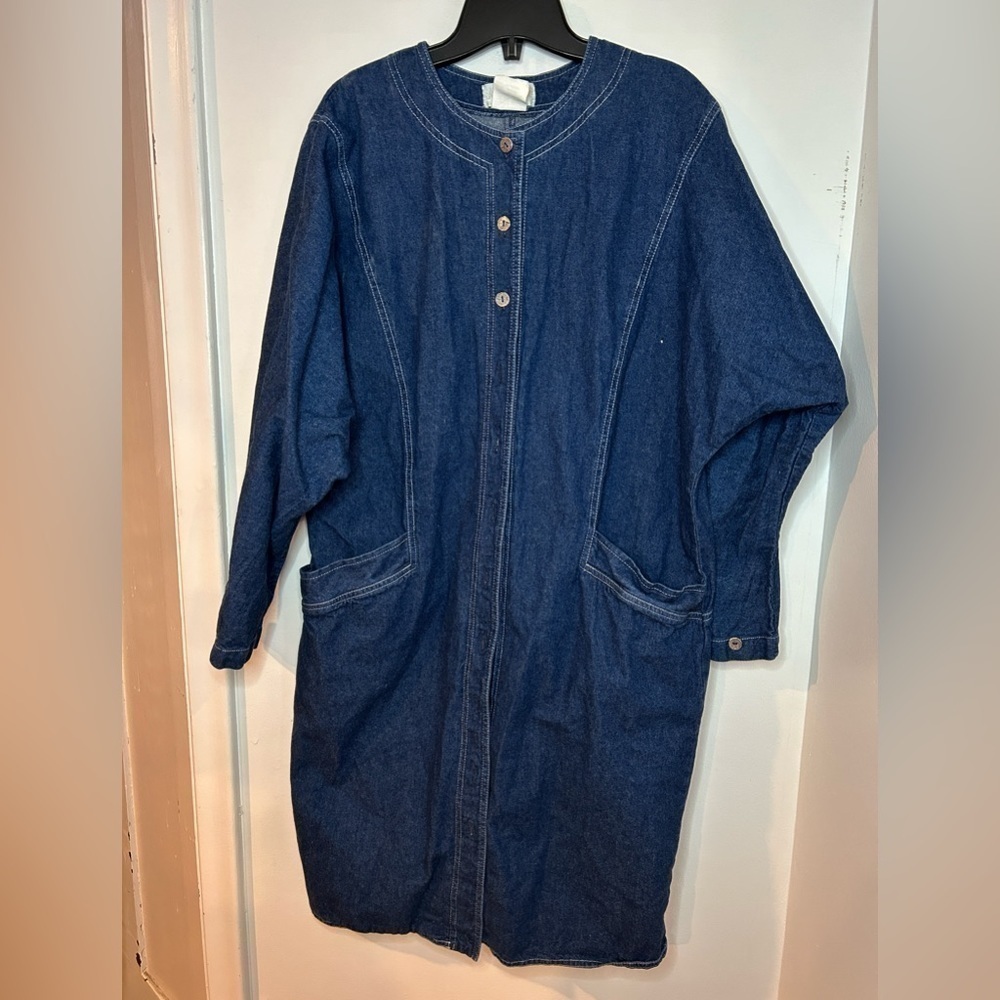 Vintage Linda lundstrom size 10 denim coat